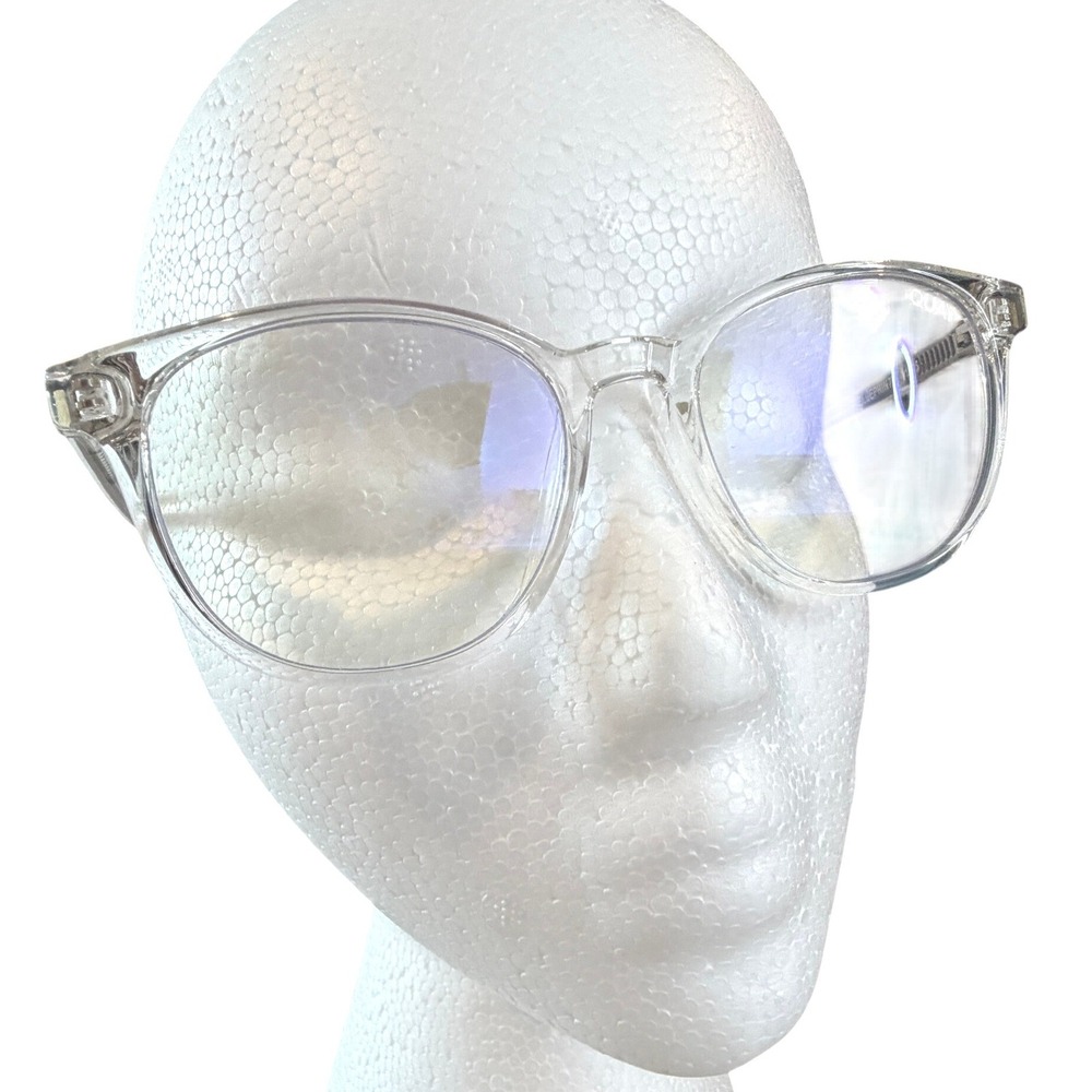 Quay Blueprint Blue Light Glasses Unisex OS Clear Round Square Eyeglass Frames